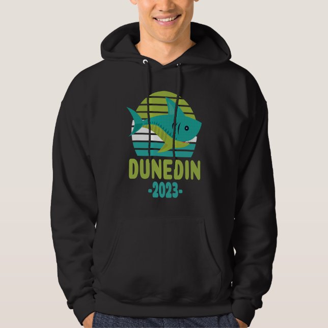 2023 Dunedin Florida Shark Hoodie (Vorderseite)