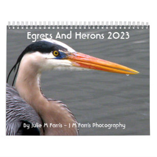 2023 Egrets & Herons-Kalender Kalender