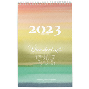 2023 Exklusiver Aquarellkalender Kalender
