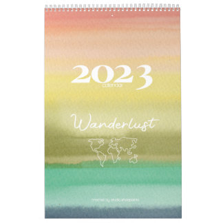 2023 Exklusiver Aquarellkalender Kalender