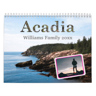 2023 Foto-Kalender des Nationalparks Acadia Kalender
