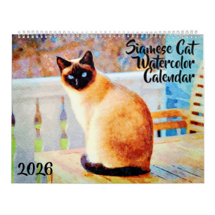 2023 Geschenk für schöne Siamkatzenliebhaber Kalender