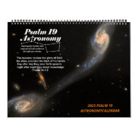 2023 GROSSER Psalm 19 Kalender der Astronomie-Gese