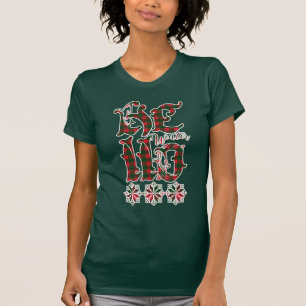 2023 Hallo Winter Holiday Schottland Muster T-Shirt
