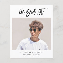 2023 HAUSHALT Er hat es getan moderne Boy Grad Ank Flyer