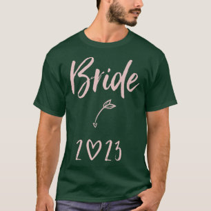 2023 Heart of Wedding Bride T-Shirt