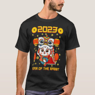 2023 Jahr der Hasen Männer Frauen Kinder Jungen Mä T-Shirt
