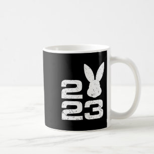 2023 Jahr des Kaninchens Zodiac Chinesischer Luna Kaffeetasse