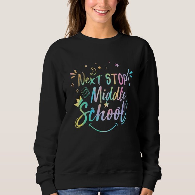 2023 Junior Middle School  elementary School Gradu Sweatshirt (Vorderseite)
