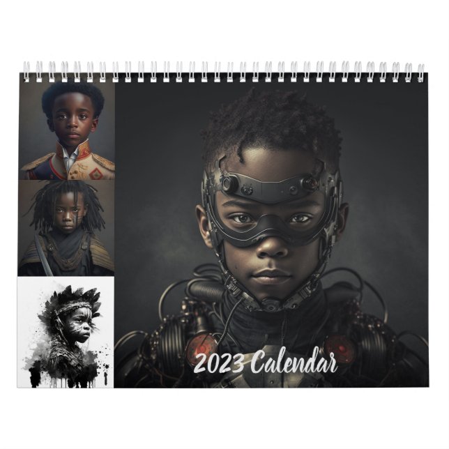 2023 Kalendar Black Boys Rock Kalender (Titelbild)