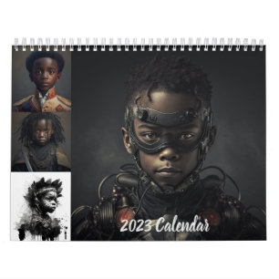 2023 Kalendar Black Boys Rock Kalender