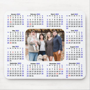 2023 Kalender Benutzerdefiniertes Foto Modernes Mi Mousepad