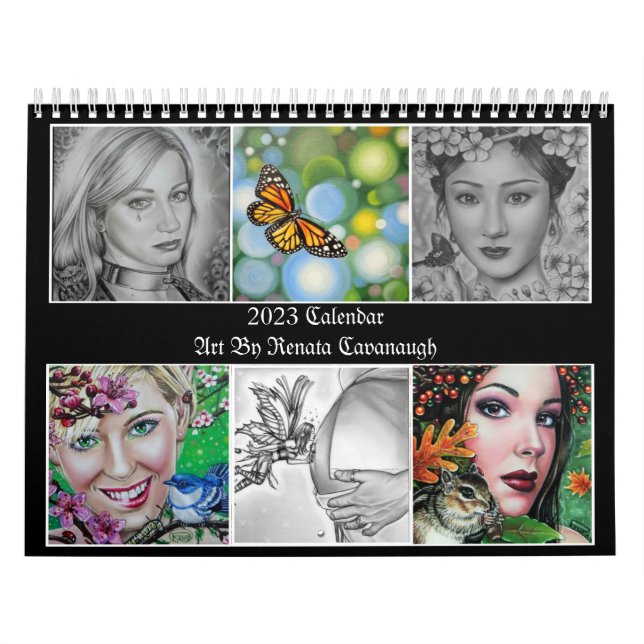 2023 Kalender Kunst, Dichtung und Musik (Titelbild)