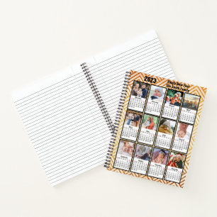 2023 Kalender Moderne 12 Foto Custom DIY Notizbuch