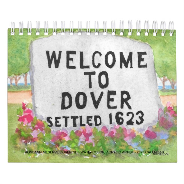 2023 KALENDER - ROSEANN MESERVE ARTIST (Titelbild)