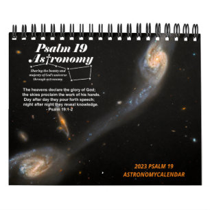 2023 KLEINER Psalm 19 Kalender der Astronomie-Gese