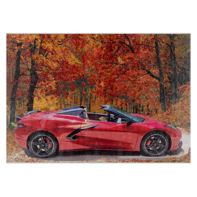 2023 Korvette-Schneidbrett Schneidebrett (Vorderseite)