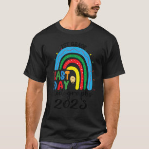 2023 Letzter Tag Autograph Schule 1ste Klasse Rege T-Shirt
