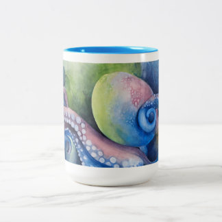 2023 Maggie's Blue Lady Octopus Zweifarbige Tasse