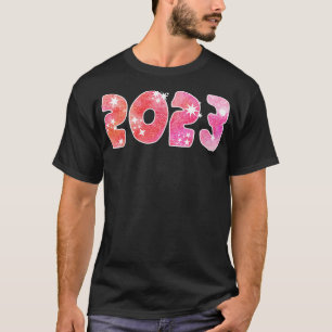 2023 MIT STERNEN IN WASSERFARBEN T-Shirt