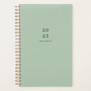 2023 moderner minimalistischer wöchentlicher Name Planer