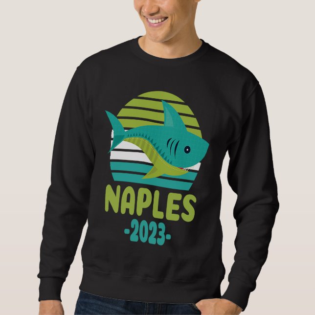 2023 Naples Florida Shark Sweatshirt (Vorderseite)