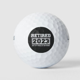 2023 nicht mehr mein Problem Golfball