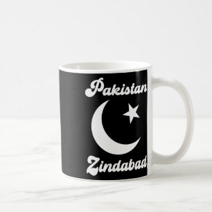 2023 Pakistan Zindabyd Dil Pakistani Herzenflagge Kaffeetasse