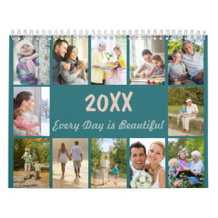 2023 Photo Collage Monthly Photo and Special Notes Kalender