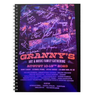 2023 Poster-Notebook Notizblock