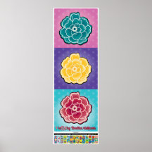 2023 Poster - Pop Rose - Buellton.Art