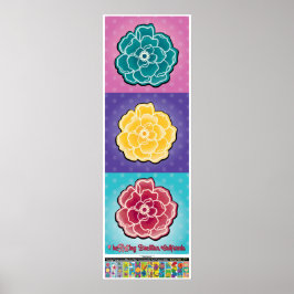 2023 Poster - Pop Rose - Buellton.Art