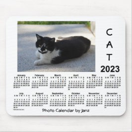 2023 Sassy Cat Foto Calendar von Janz Mousepad