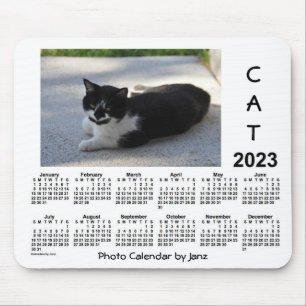 2023 Sassy Cat Foto Calendar von Janz Mousepad