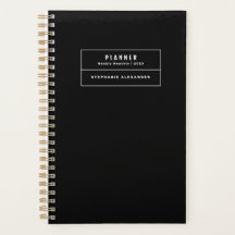 2023 Schwarz-weiße Geschäftswoche Monatlich