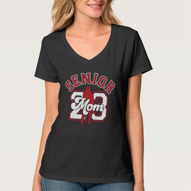 2023 Senior Mom Happy Last Day Of School Student G T-Shirt (Vorderseite)