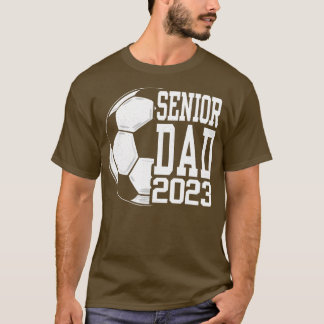 2023 Senior Soccer Vater Soccer Men Abschluss T-Shirt