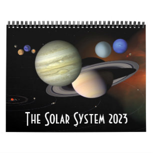 2023 Solar System Space Astronomy Planets Universe Kalender
