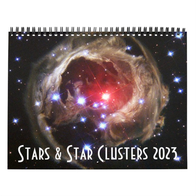 2023 Space Astronomy Star Clusters NASA Universe Kalender (Titelbild)