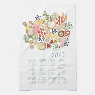 2023 Tea Towel Calendar Küche Geschirrtuch