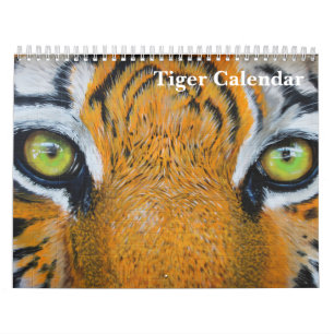 2023 Tiger Fotografie Wildtier Kalender