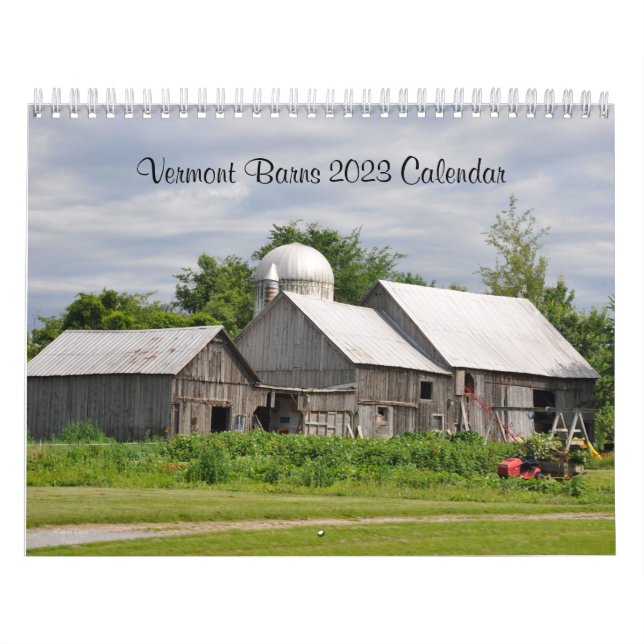 2023 Vermont Barns - Kalender (Titelbild)