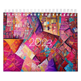 2023 Waiola Quilting Two Page SmallCalendar, White Kalender