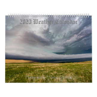 2023 Weather Calendar by Marcus Hustedde Kalender