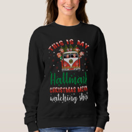 2023 Weihnachtsfilm in Hallmark Sweatshirt