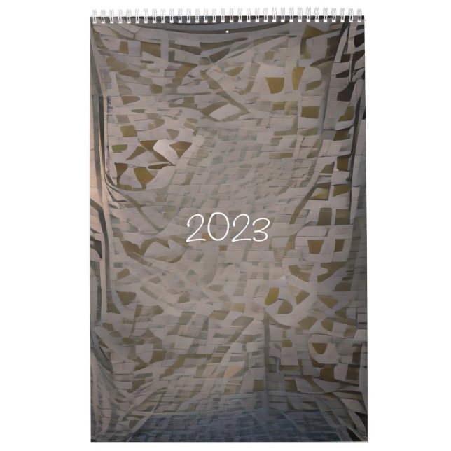2023 Wylie Quilting OnePage MediumCalendar, Weiß Kalender (Titelbild)