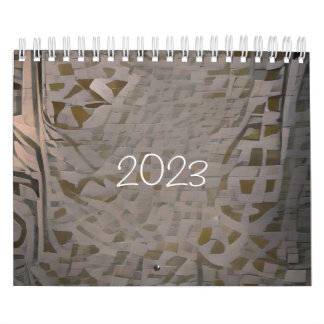 2023 Wylie Two Page SmallCalendar, White Calendar Kalender