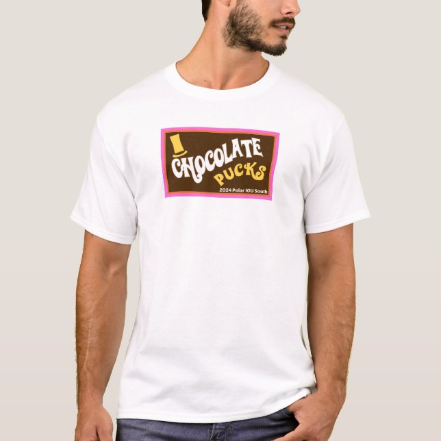 2024 10U South Chocolate Pucks - Erwachsene - Bar T-Shirt (Vorderseite)