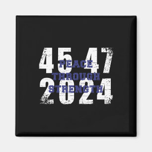2024 45 47 America First Maga Cool Vintag einzigar Magnet