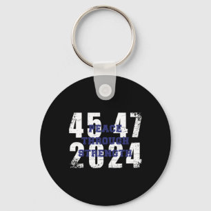 2024 45 47 Amerika zuerst Maga Cool Vintage Einzig Schlüsselanhänger
